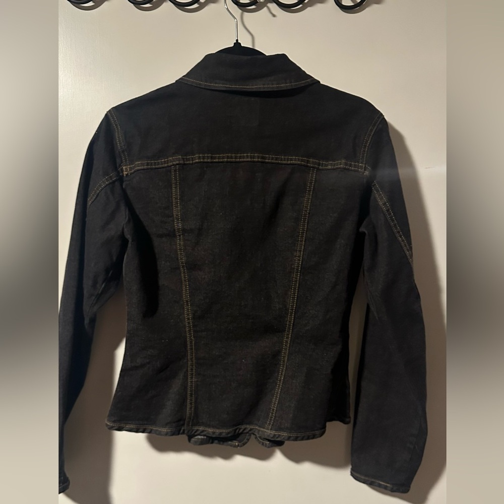 Faconnable Dark Denim Jean Jacket - Picture 4 of 8
